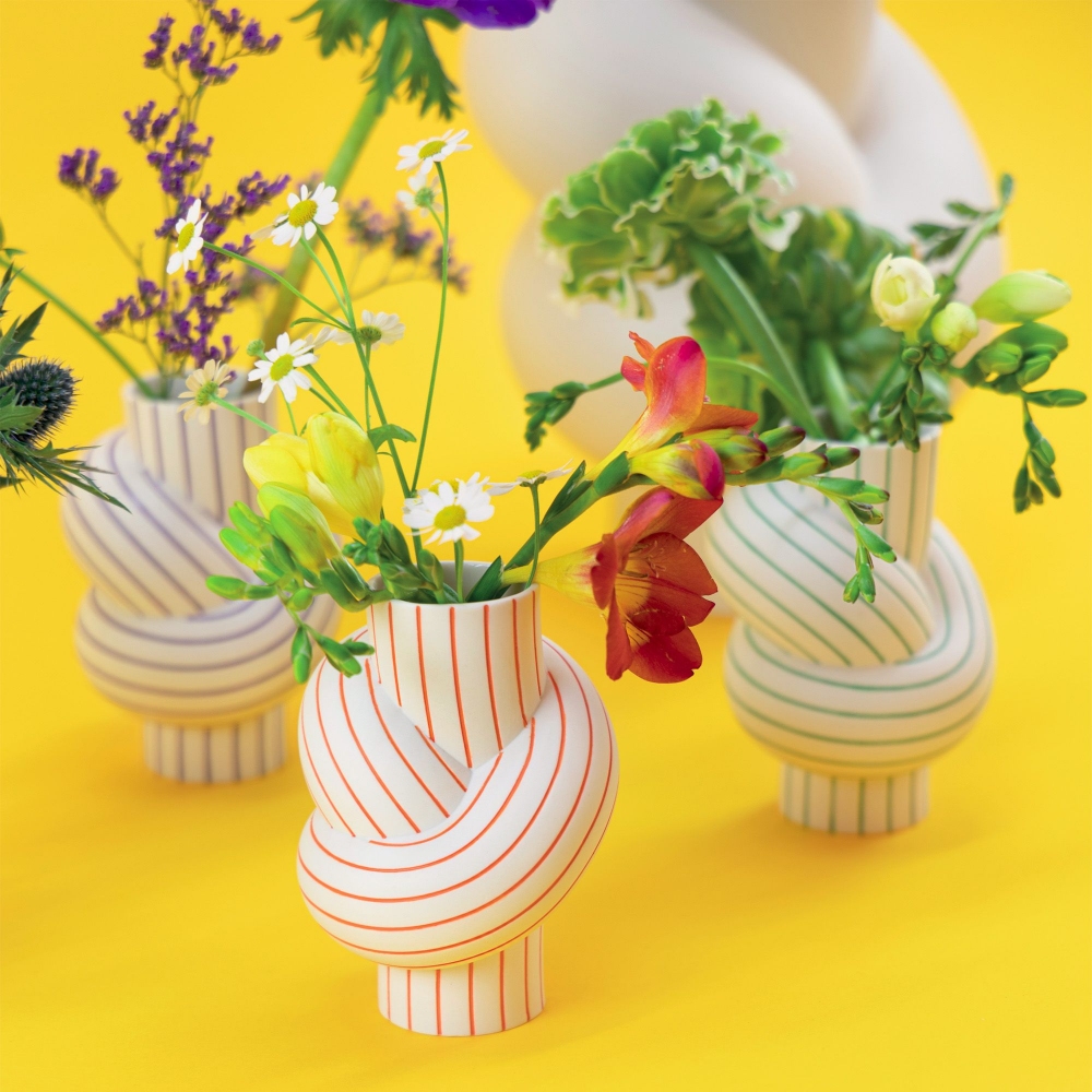 Rosenthal Node Stripes vase 12 cm