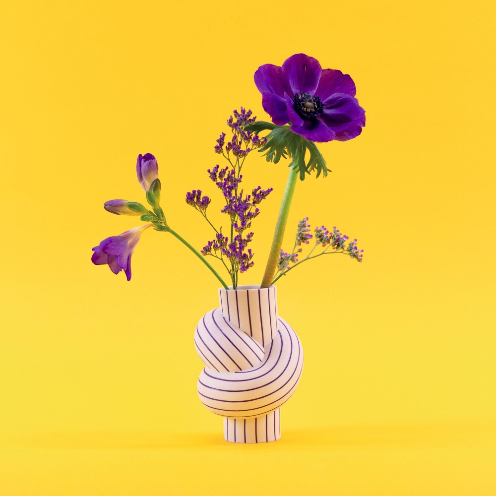 Rosenthal Node Stripes vase 12 cm