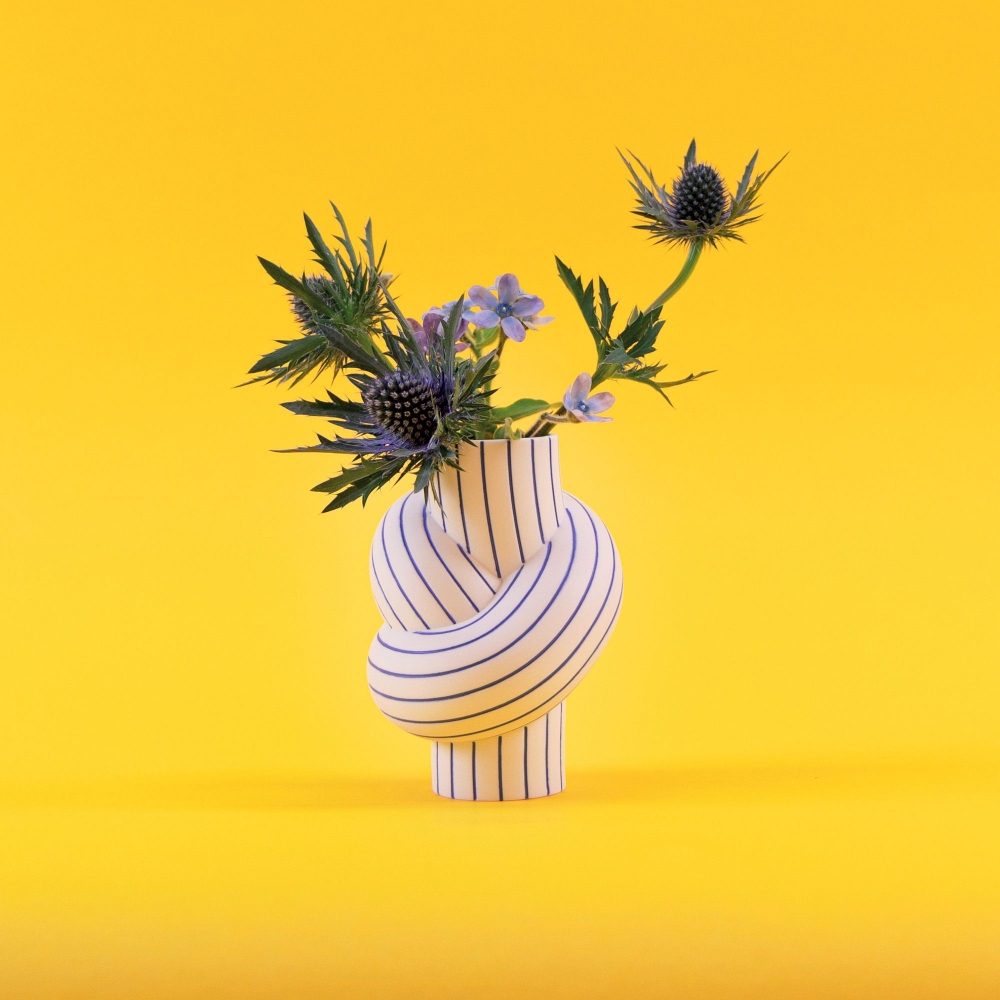 Rosenthal Node Stripes vase 12 cm