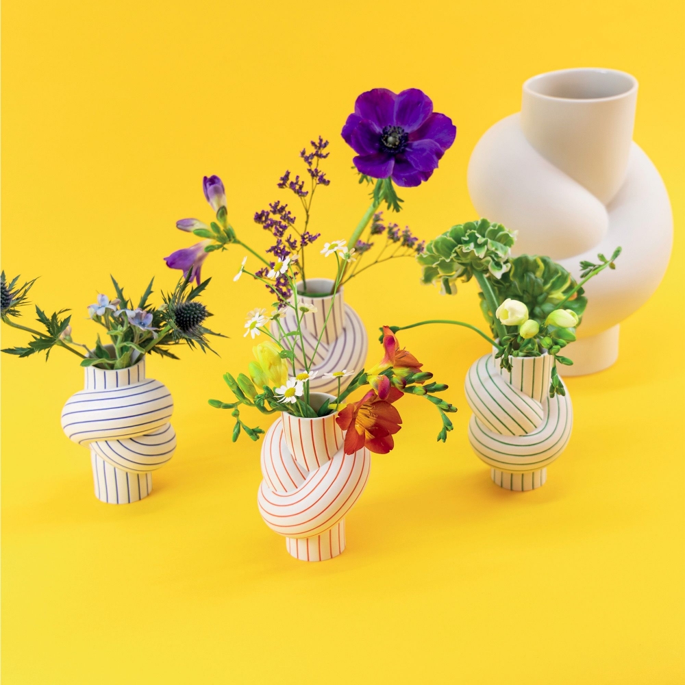 Rosenthal Node Stripes vase 12 cm