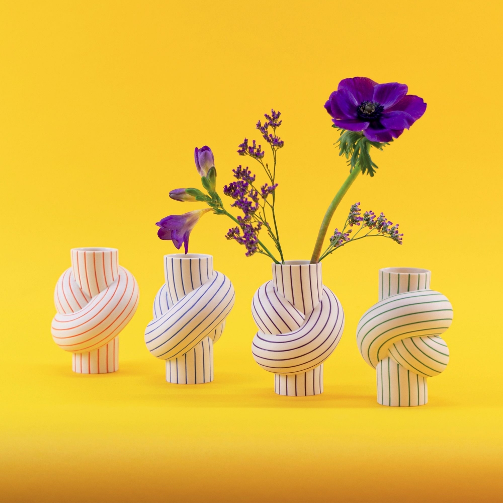 Rosenthal Node Stripes vase 12 cm