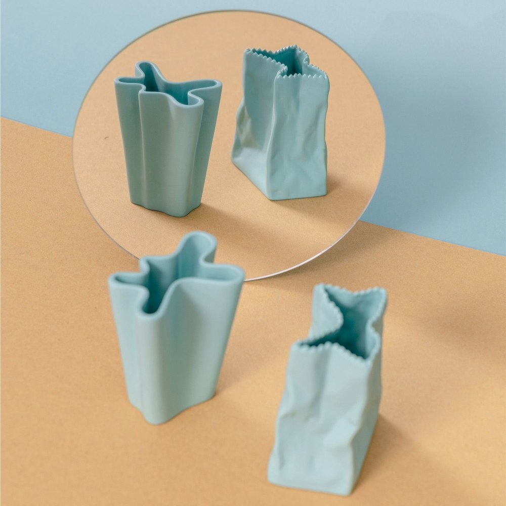 Rosenthal Vaso Tütenvase Mint 9 cm - Mini vases+ collection