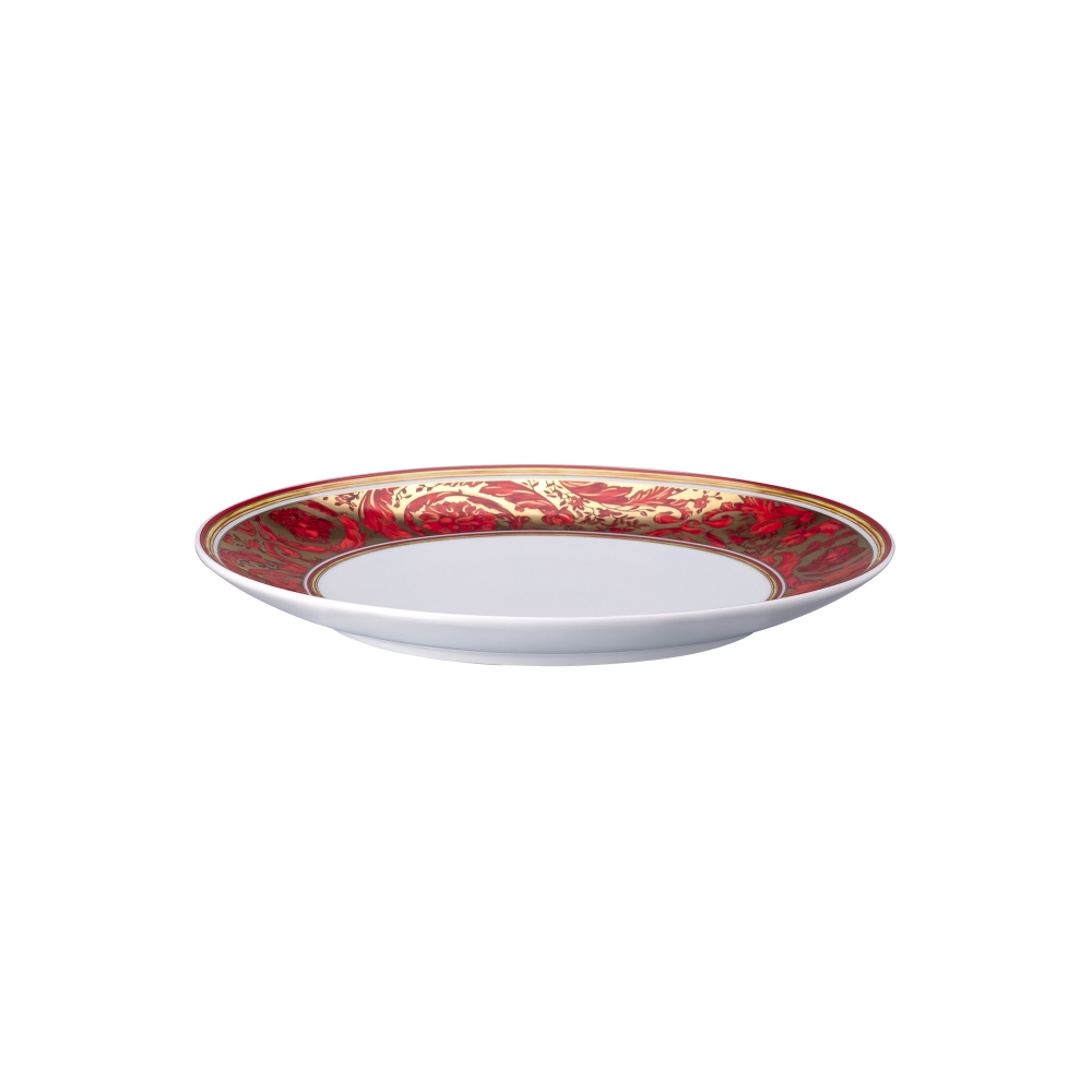 Rosenthal Versace Piatto piano Medusa Garland Red 21 cm