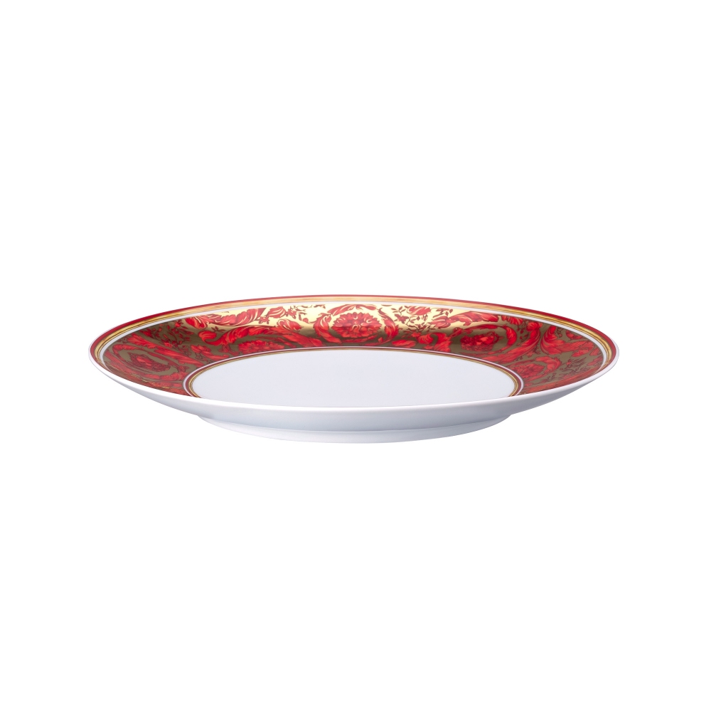 Rosenthal Versace Piatto piano Medusa Garland Red 28 cm