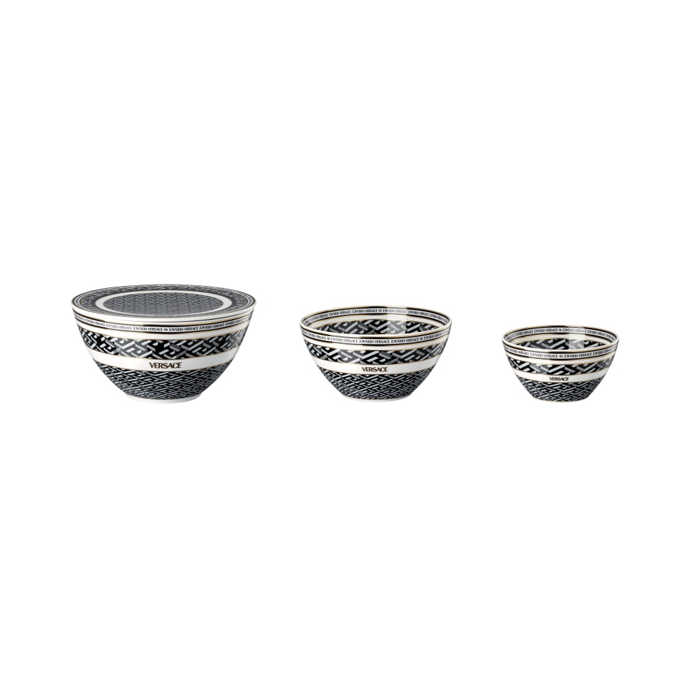 Rosenthal Versace La Greca Signature 4-piece bowl set