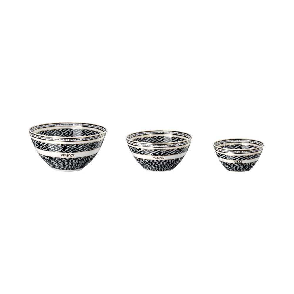 Rosenthal Versace Set bowl da 4 pz La Greca Signature