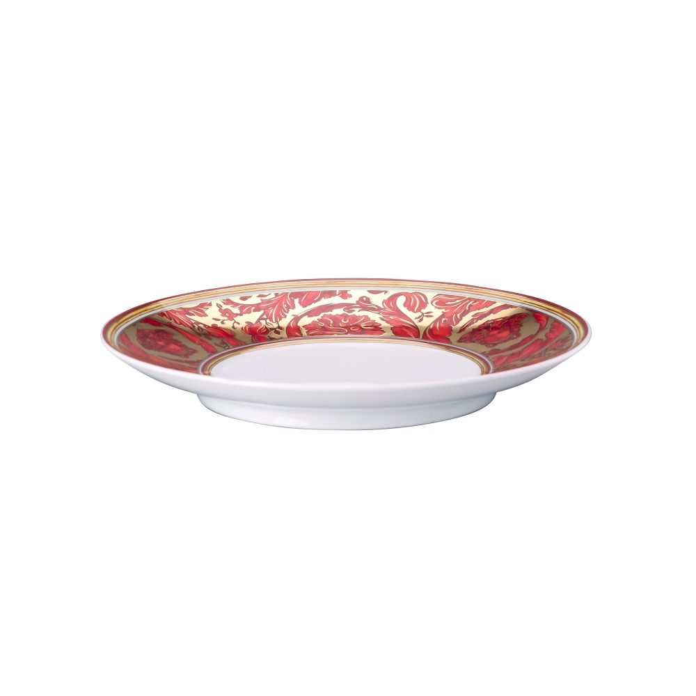 Rosenthal Versace Tazza da tè con piattino Medusa Garland Red 20 cl