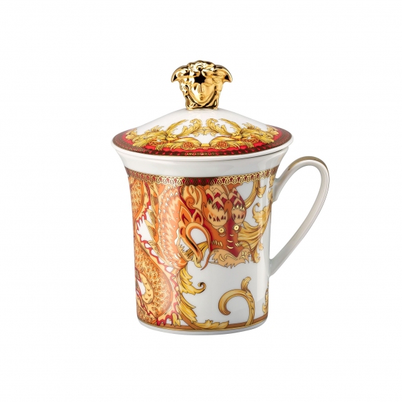 Rosenthal Versace 30 Years Mug Collection mug with lid