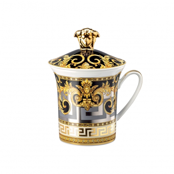 Rosenthal Versace 30 Years Mug Collection mug with lid