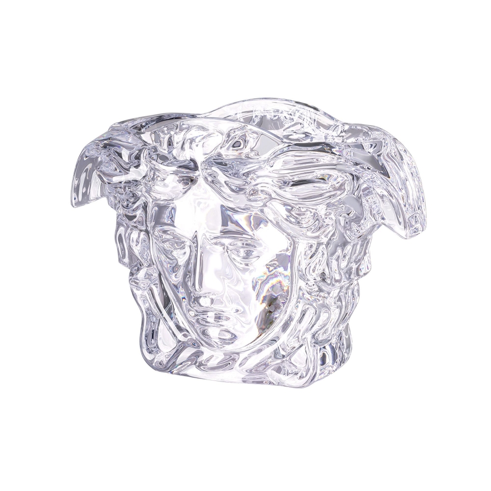 Rosenthal Versace Medusa Grande Crystal vase 19 cm