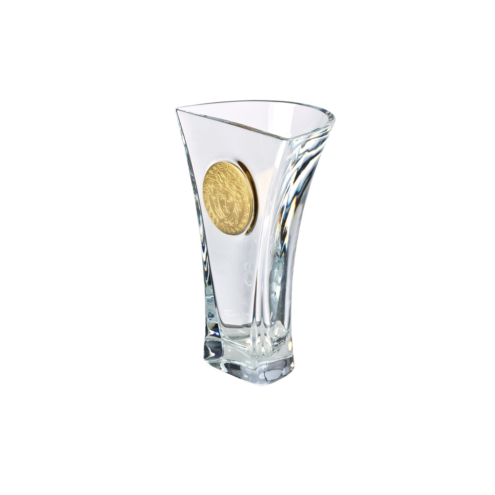 Rosenthal Versace Medusa Madness Clear vase 28 cm