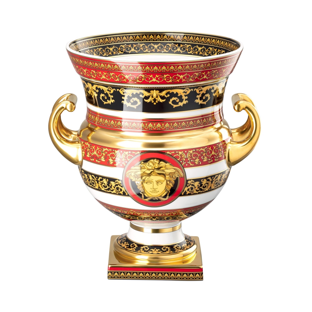 Rosenthal Versace Vaso su piedistallo...