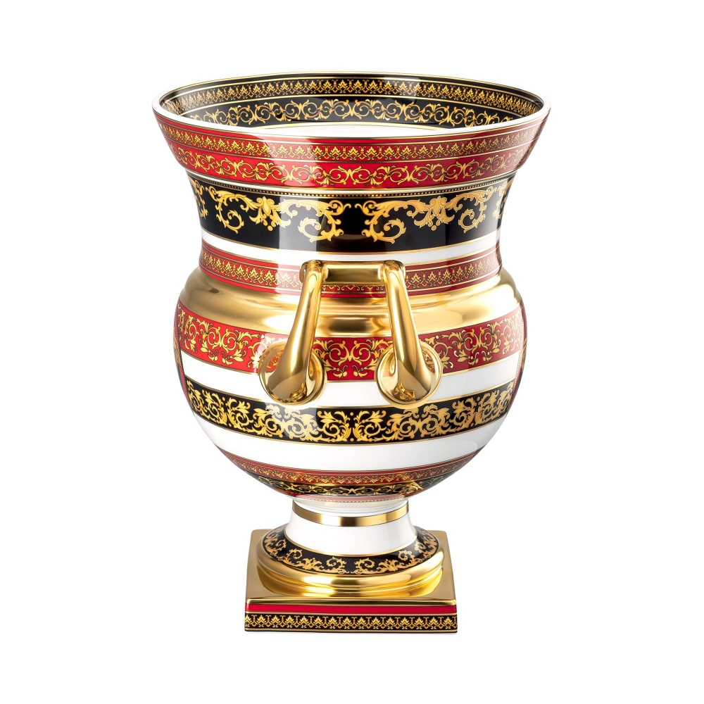 Rosenthal Versace Vaso su piedistallo Amphora Medusa - Edizione limitata 99 pezzi