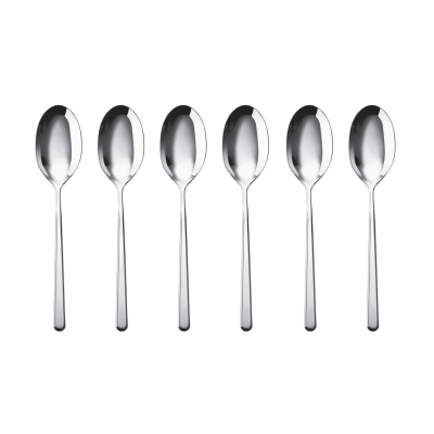 Sambonet 6 Linear teaspoons