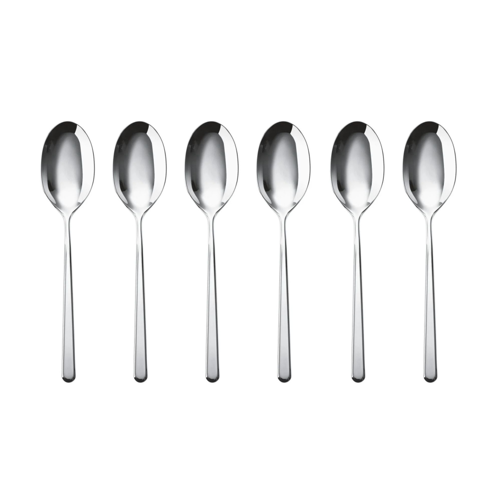 Sambonet 6 Linear teaspoons