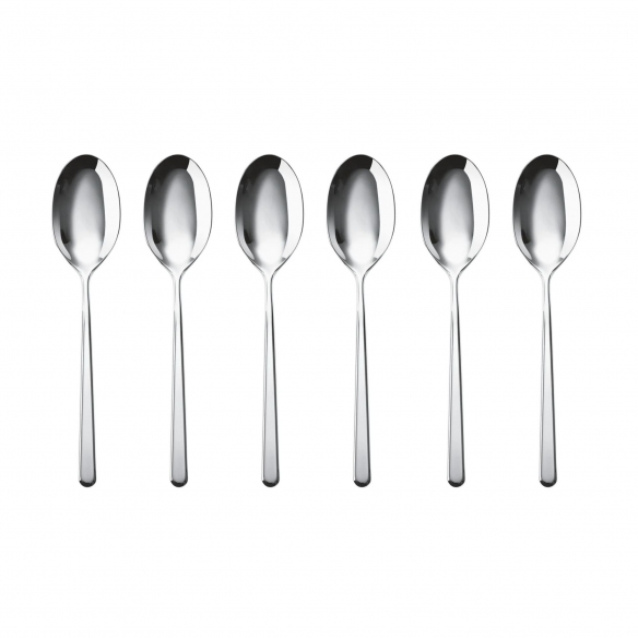 Sambonet 6 Linear teaspoons