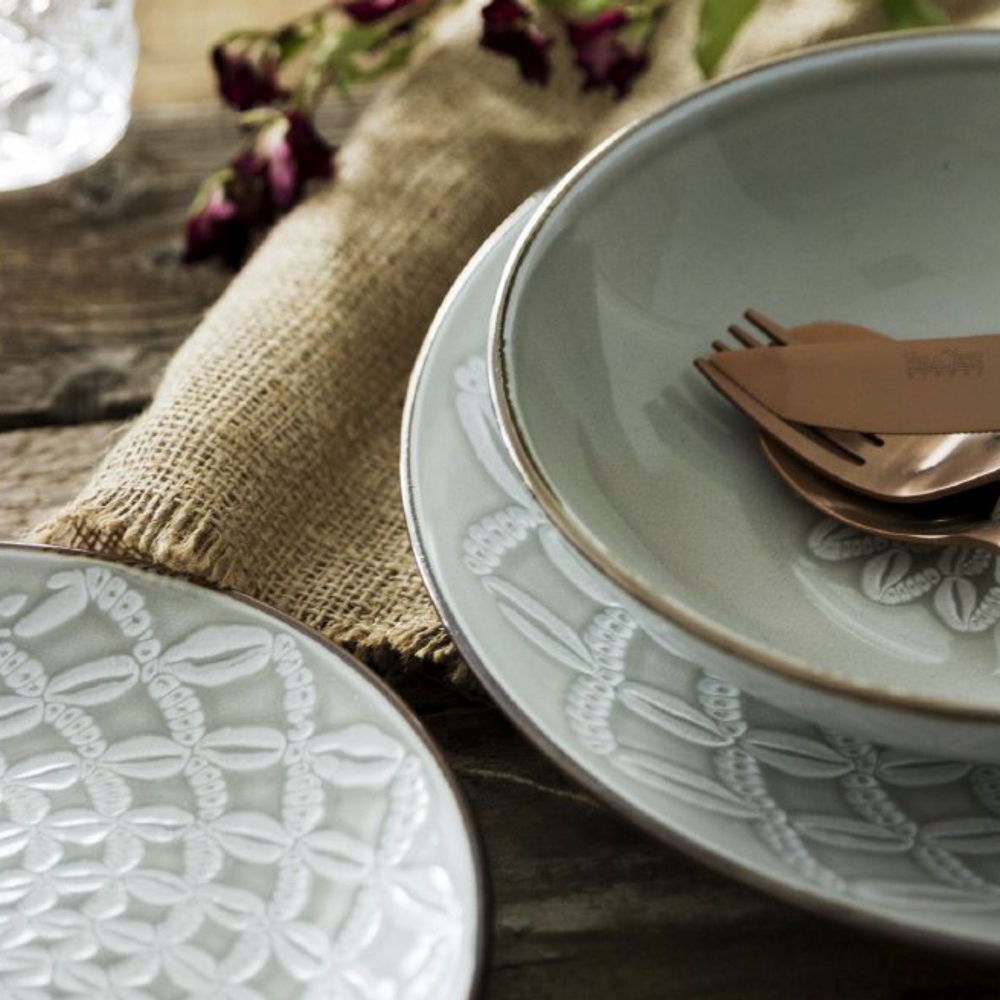 Villa D'este Home Tivoli Set of 18 Baku plates