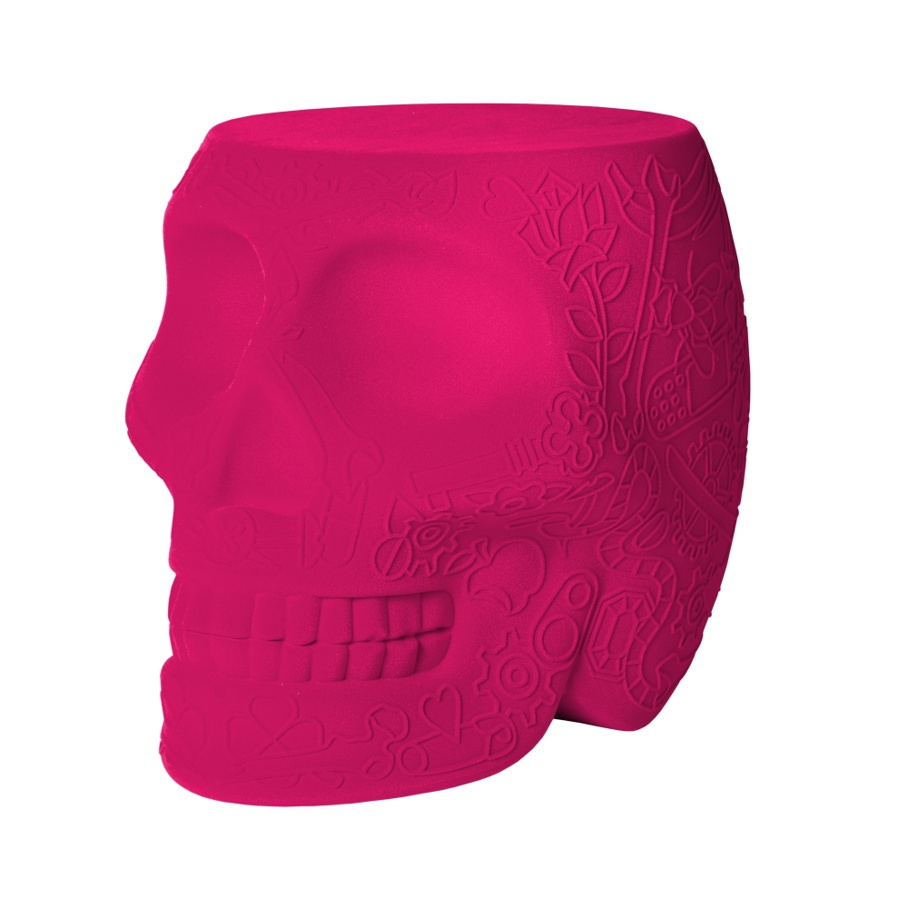 Qeeboo Mexico Velvet finish stool/side table