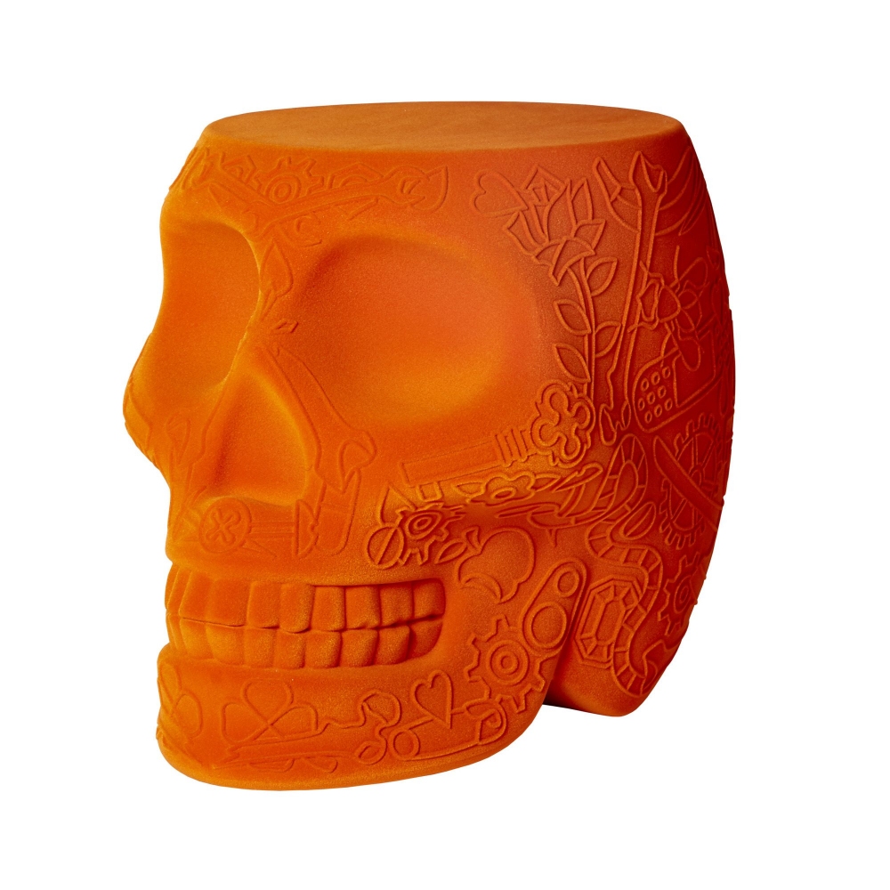 Qeeboo Mexico Velvet finish stool/side table