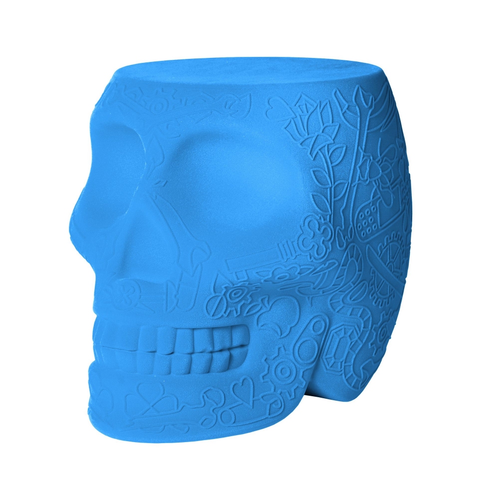 Qeeboo Sgabello/tavolino Mexico finitura Velvet