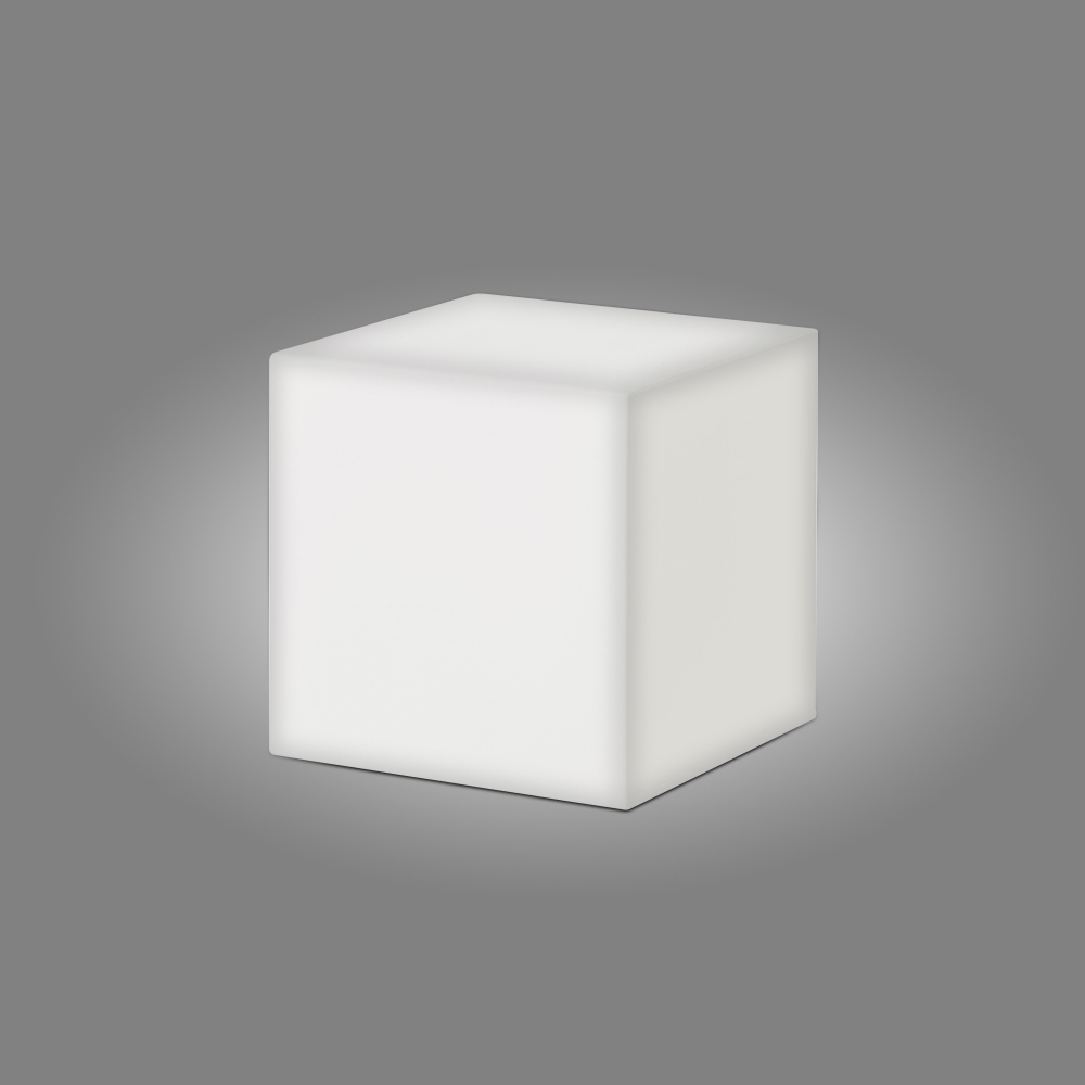 Slide Lampada da Tavolo/Terra Cubo da esterno