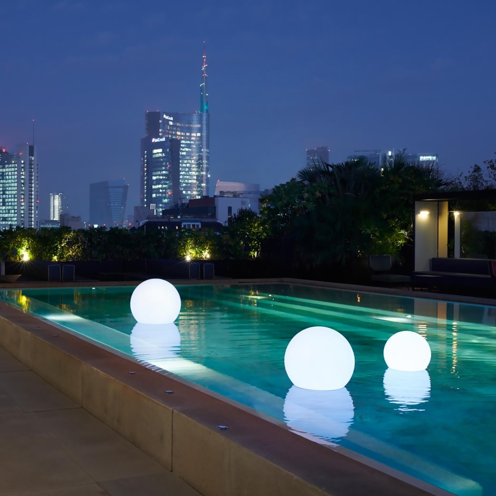 Slide Lampada galleggiante Acquaglobo LED