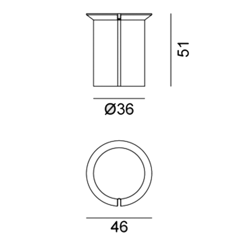 Gervasoni Tavolino Brise 43 outdoor