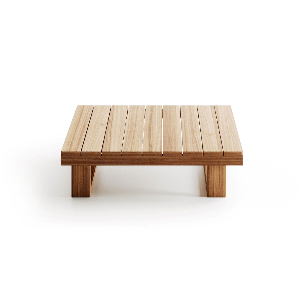 Atmosphera 9.zero teak coffee table 85x85x25h cm