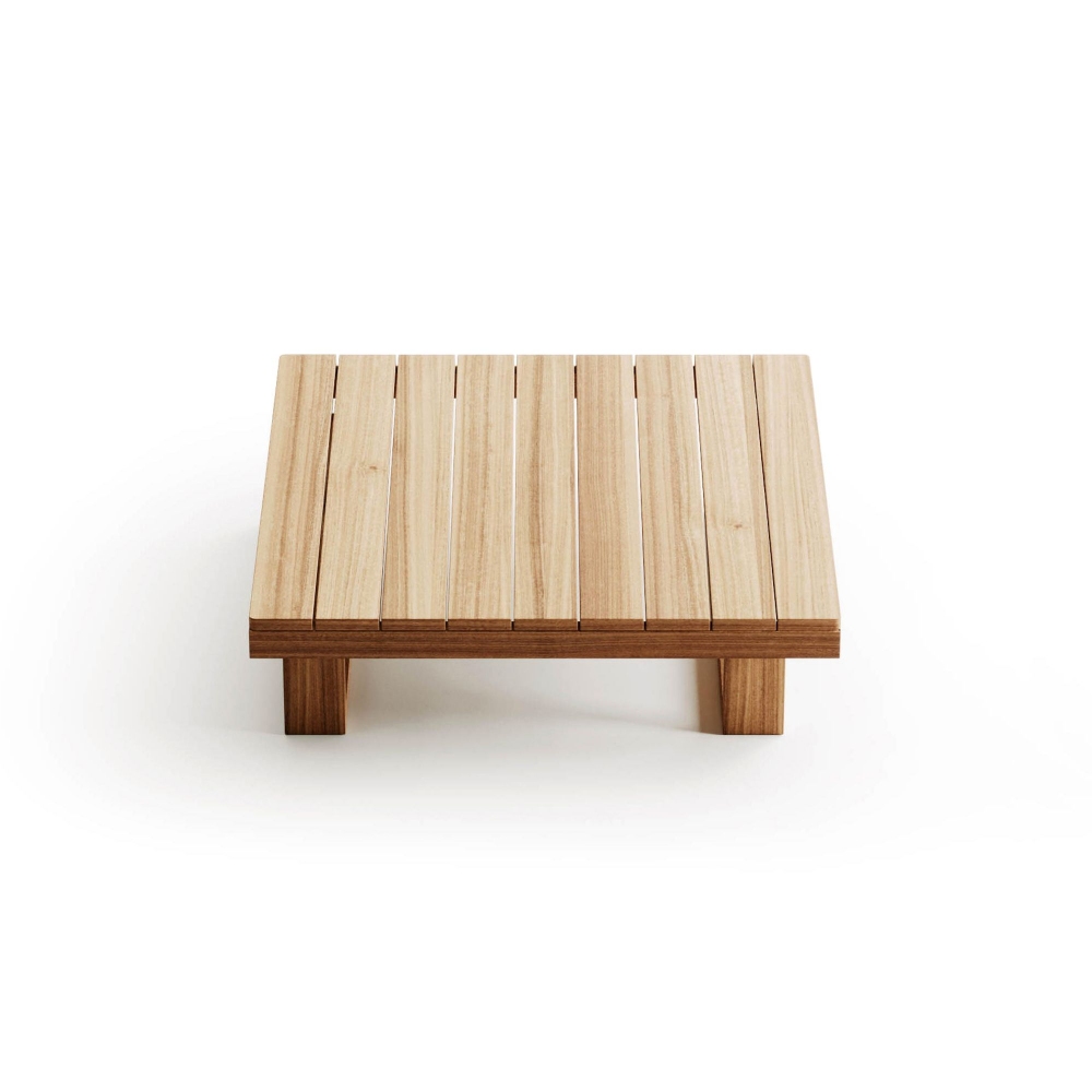 Atmosphera 9.zero teak coffee table 85x85x25h cm
