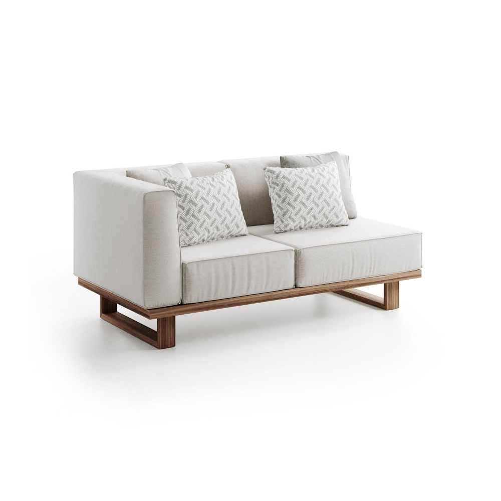 Atmosphera 9.zero 2-seater corner module  - Armrest on the left