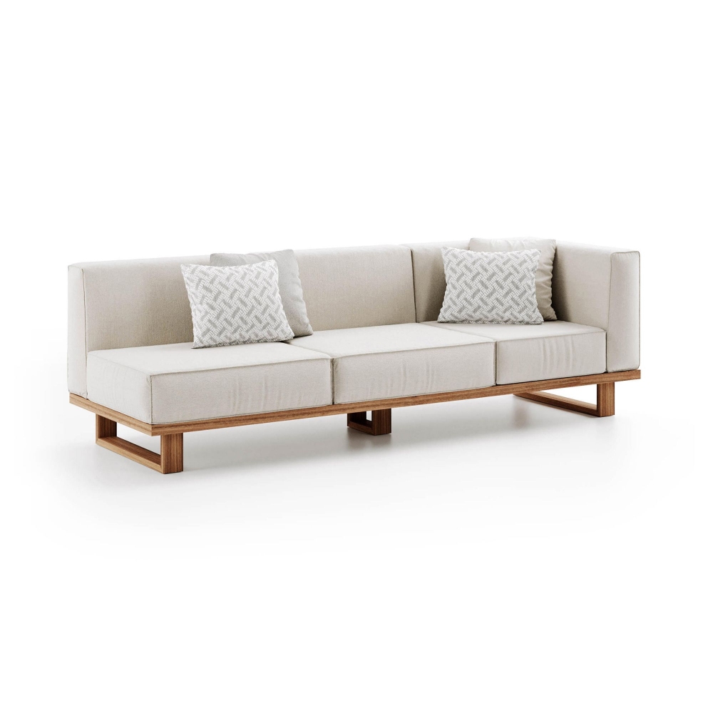 Atmosphera 9.zero 3-seater corner module - Armrest on the right
