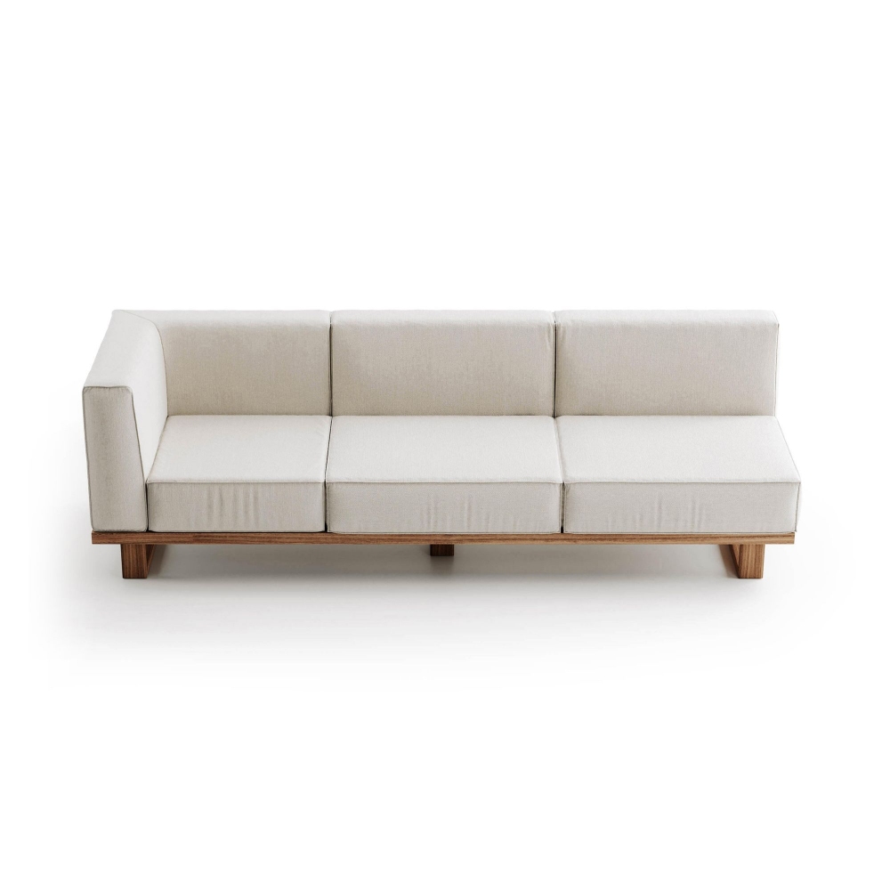 Atmosphera 9.zero 3-seater corner module - Armrest on the left
