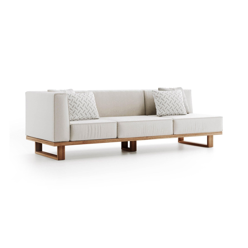 Atmosphera 9.zero 3-seater corner module - Armrest on the left