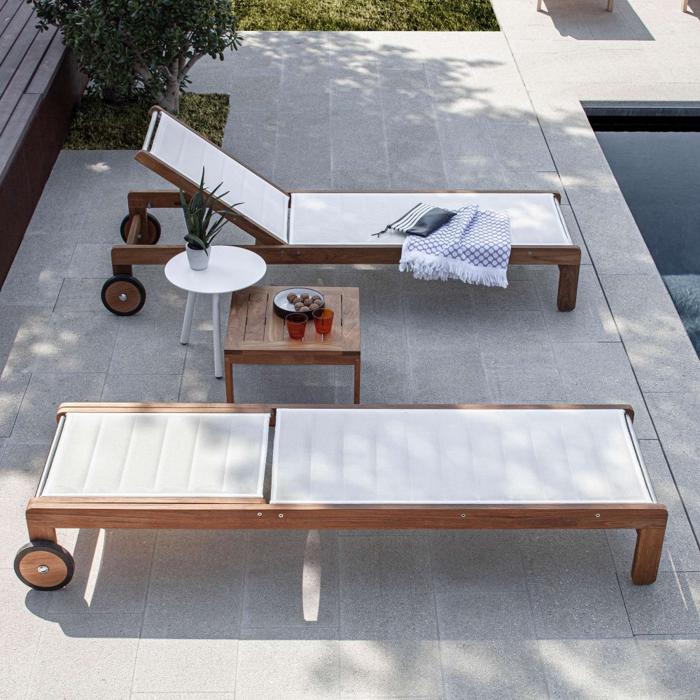 Atmosphera Desert outdoor service table 50x50x33h cm