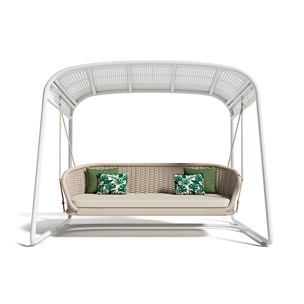 Atmosphera Ludo .L5 rocking sofa with pedestal 