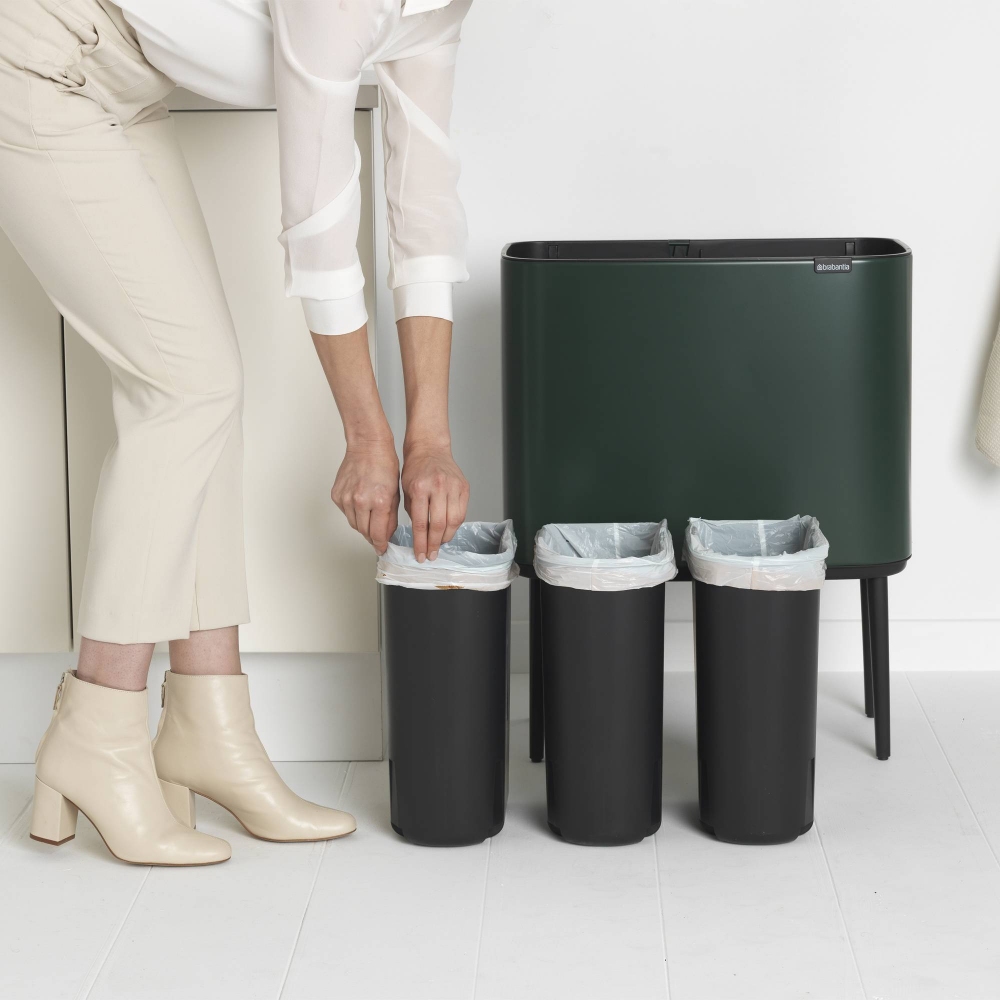 Brabantia Bo Touch Bin bin 3 x 11 litres