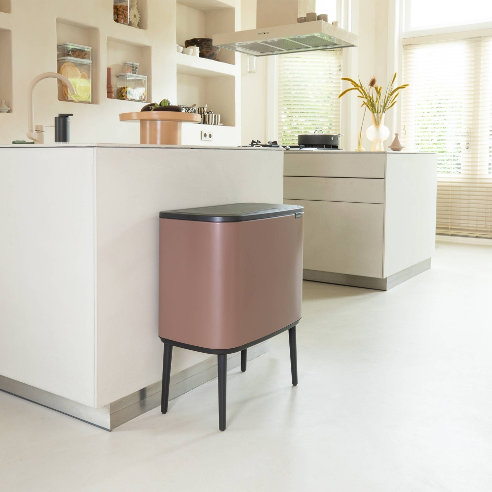 Brabantia Pattumiera Bo Touch Bin 11 + 23 Litri