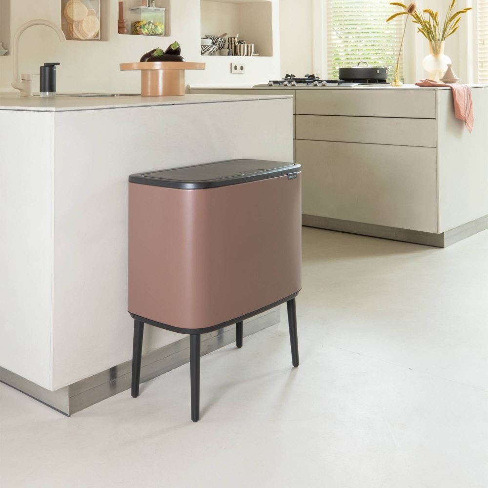 Brabantia Pattumiera Bo Touch Bin 11 + 23 Litri