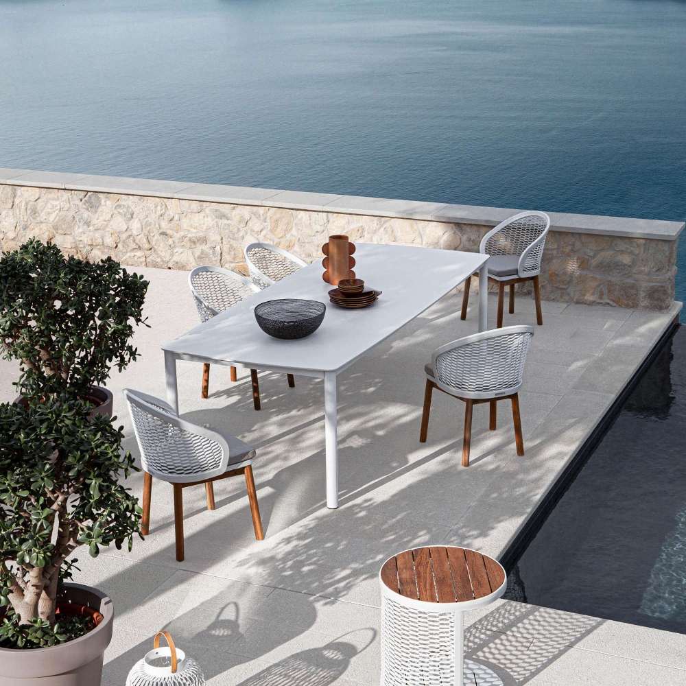 Atmosphera Tavolo rettangolare da esterno Dulton 212x112x78h cm