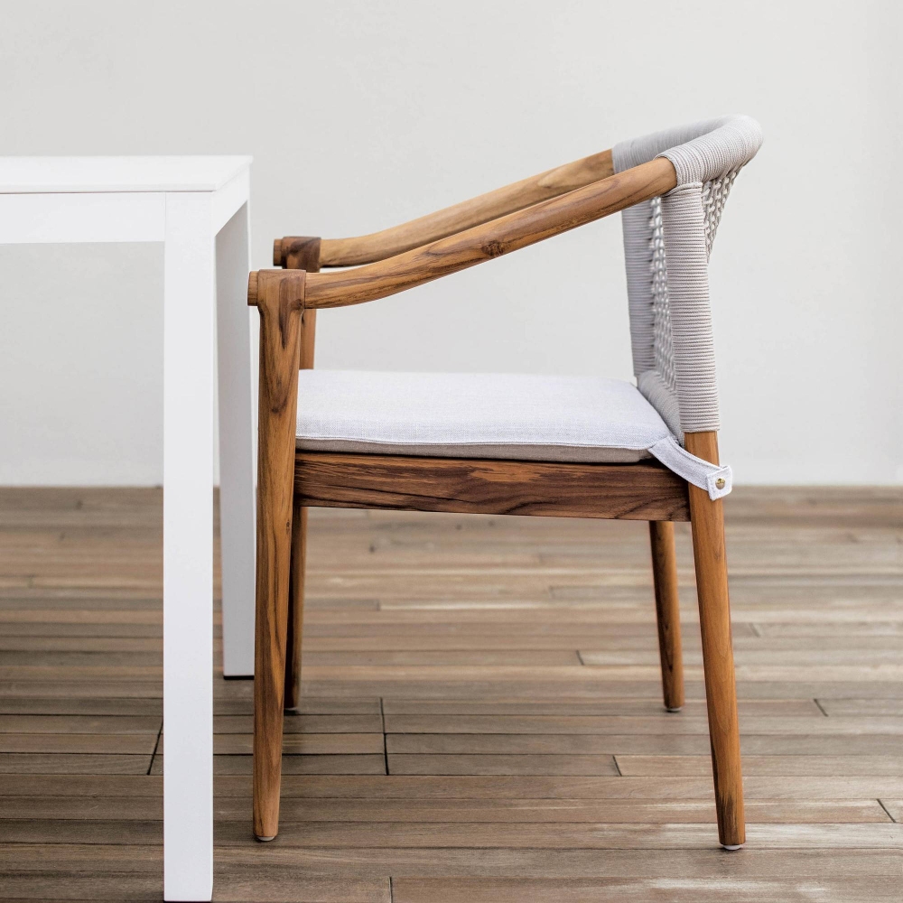 Atmosphera Tavolo quadrato da esterno Flair 90x90x78h cm