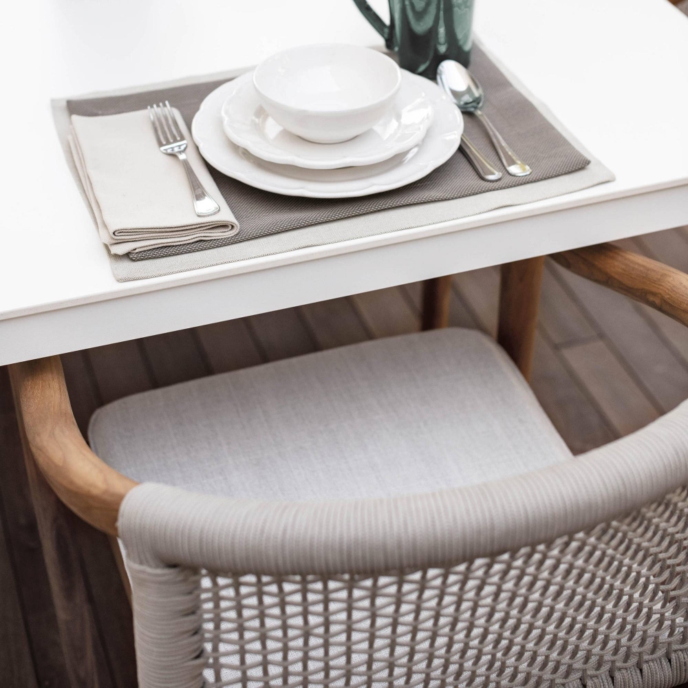 Atmosphera Flair square outdoor table 90x90x78h cm