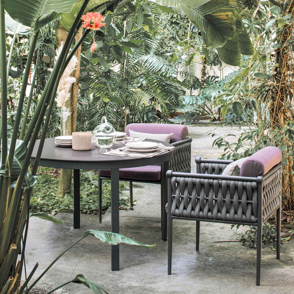 Atmosphera Flair round outdoor table Ø150x78h cm