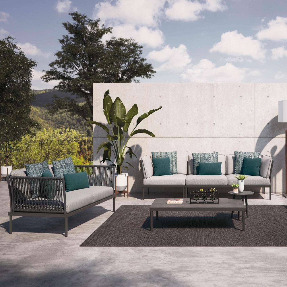 Atmosphera Flash outdoor low table 120x75x28h cm