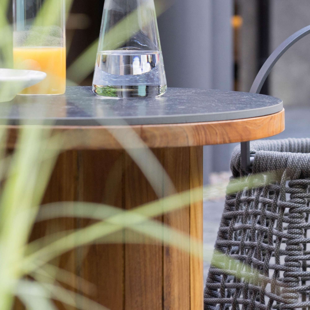 Atmosphera Frisbee outdoor service table Ø50x51h cm