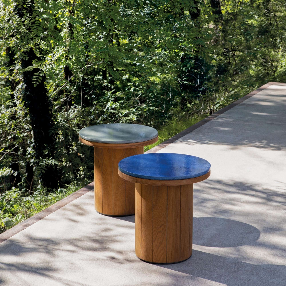 Atmosphera Tavolino da servizio outdoor Frisbee Ø50x51h cm