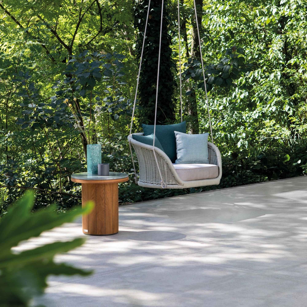 Atmosphera Frisbee outdoor service table Ø50x51h cm