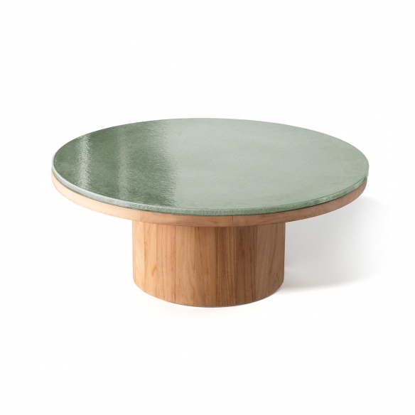 Atmosphera Tavolo basso da esterno Frisbee Ø90x36h cm