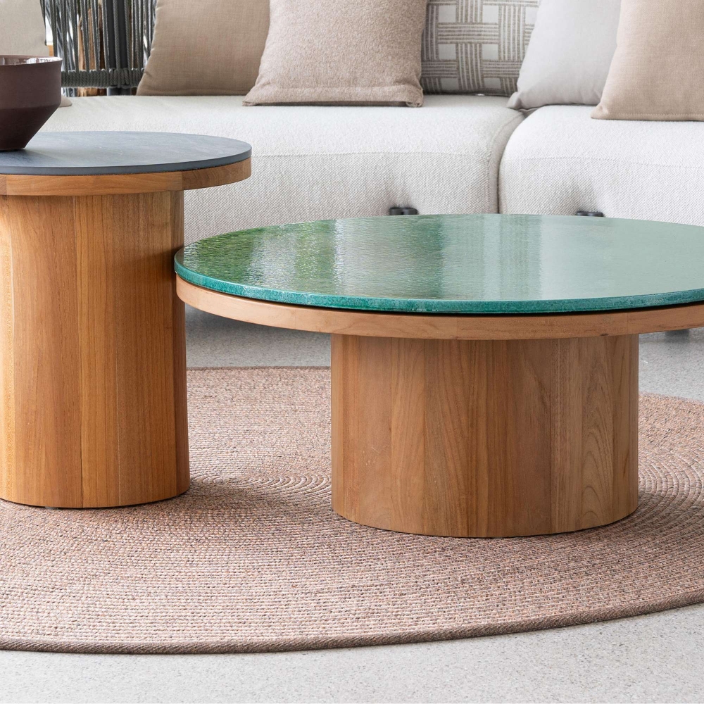 Atmosphera Frisbee outdoor low table Ø90x36h cm