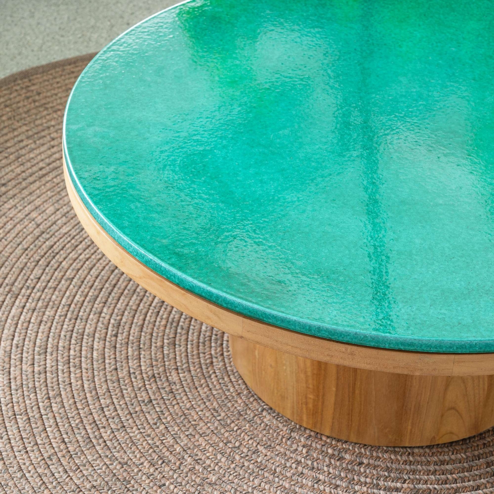 Atmosphera Frisbee outdoor low table Ø90x36h cm