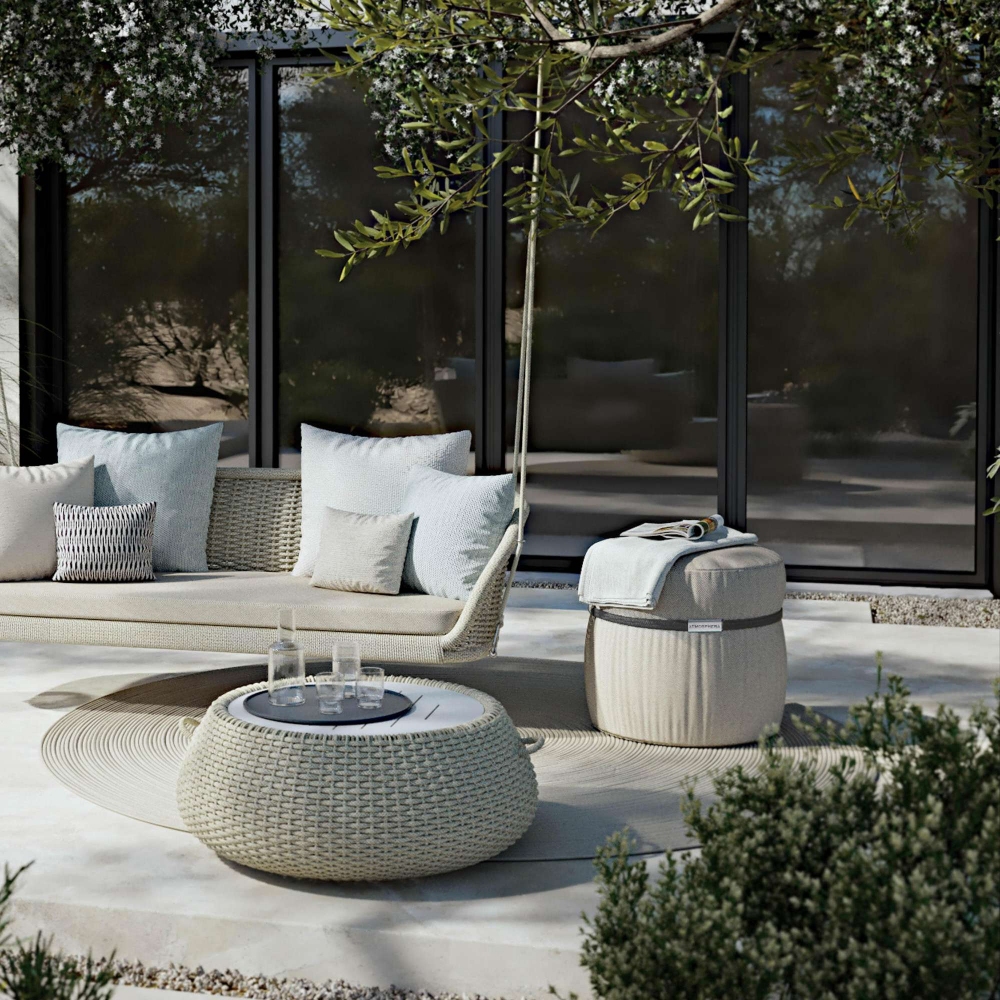 Atmosphera Levante outdoor pouf